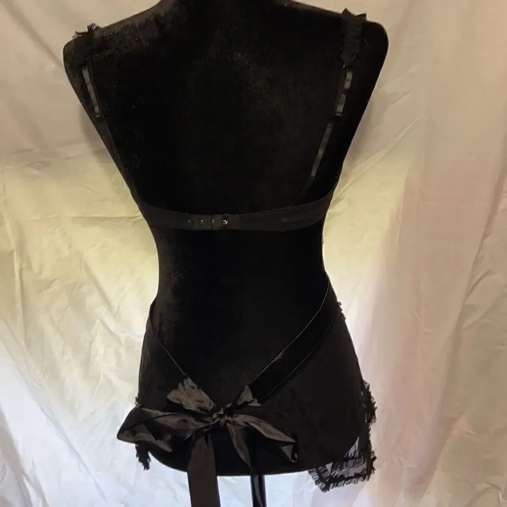 NWOT Black And white Nighttime intimates size 6‎ - Picture 5 of 9